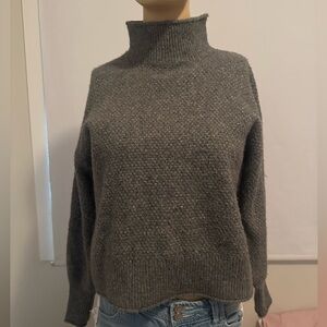 Rachel Zoe Charcoal Turtleneck Sweater